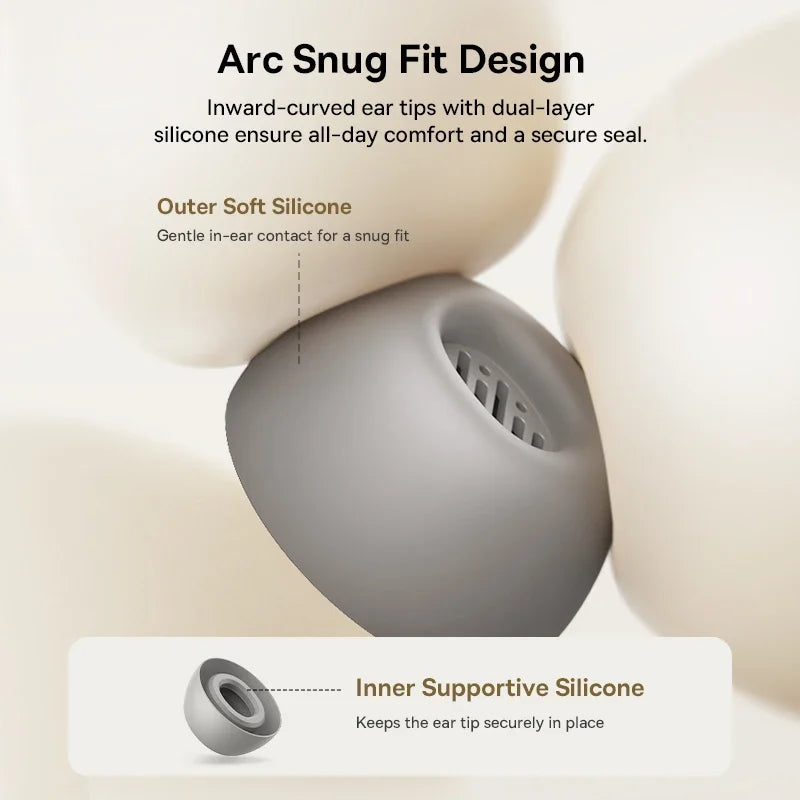 Baseus Bowie MP1 ANC Bluetooth 6 0 True Wireless Earbuds 55dB