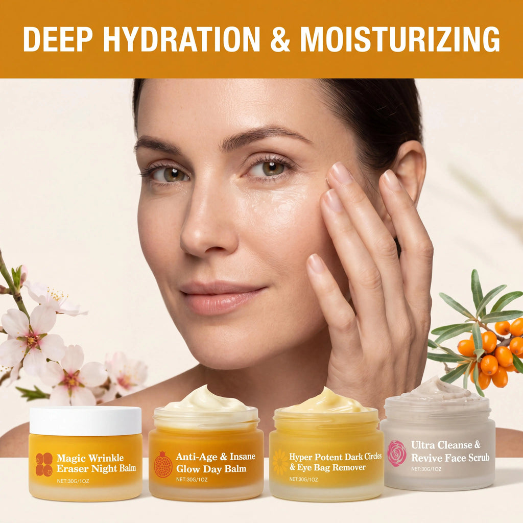 Day & Night Skincare Set – Moisturizing, Brightening & Eye Cream Skincare Set Zpaxo