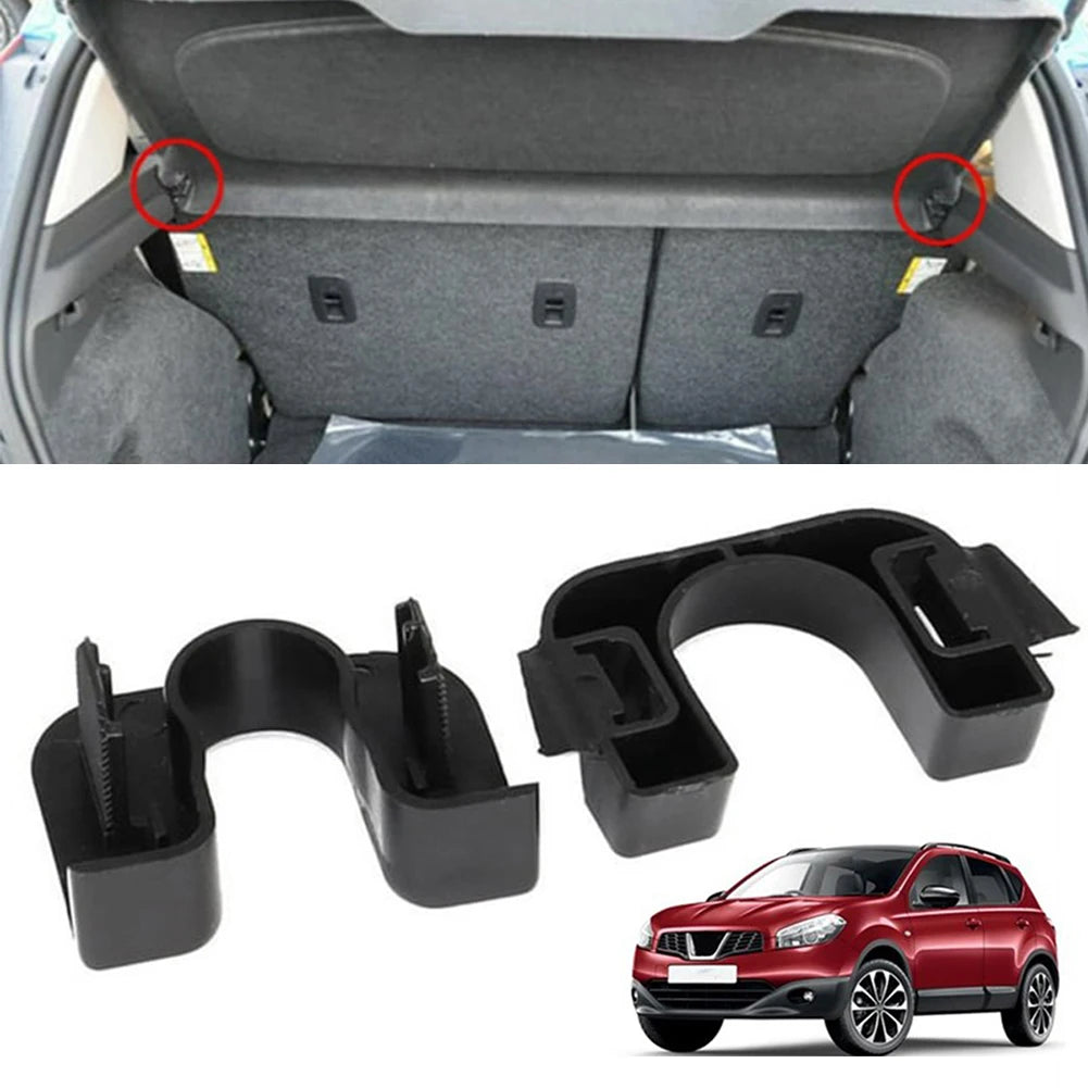 Rear Boot Trunk Load Cover 015532109E Pivot Bracket Mount Rear Parcel Shelf Pivot Hinge Clip for Ford Focus MK3 MK4 Fiesta Zpaxo
