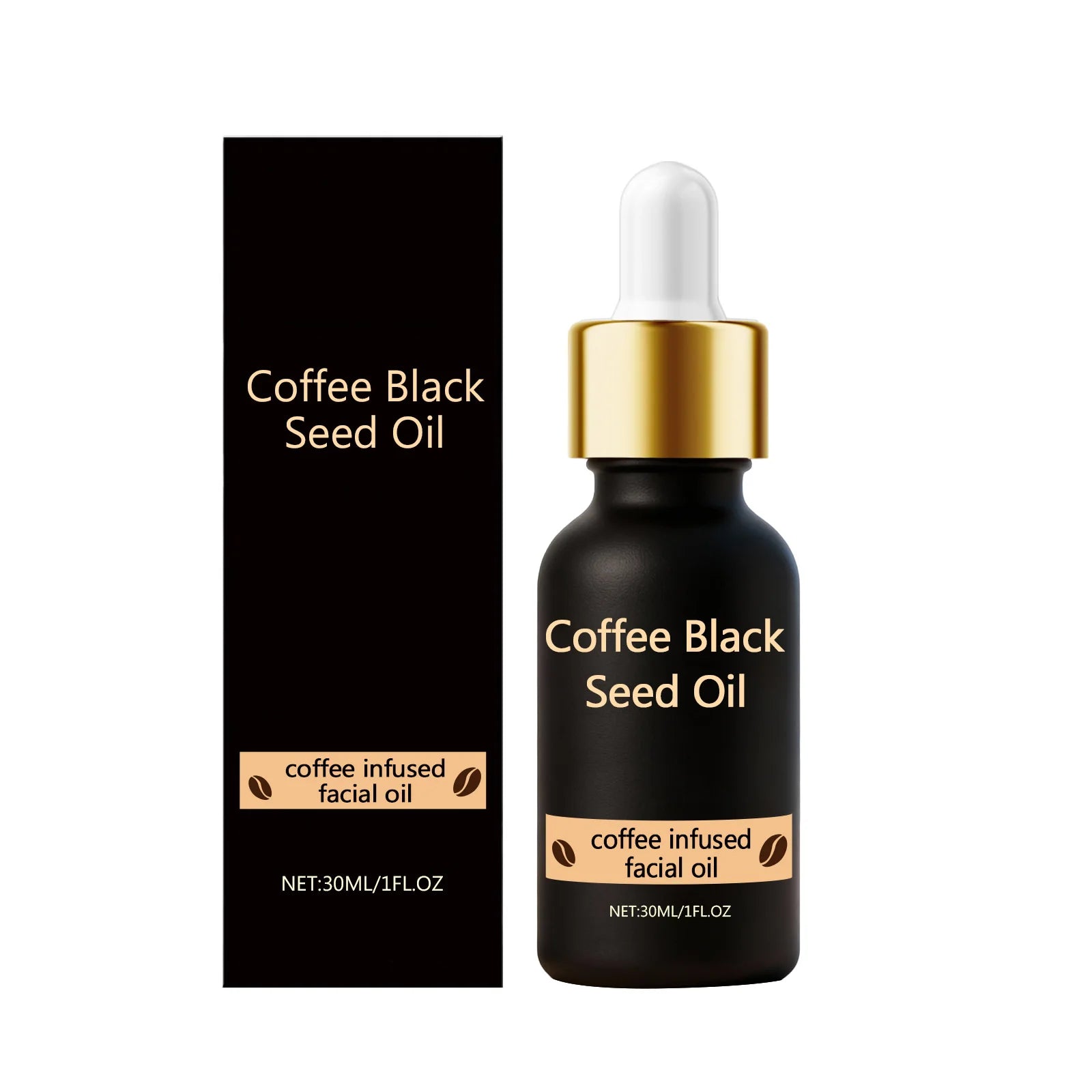 Coffee & Black Seed Facial Serum – Moisturizing Oil 30ml Facial Serum Zpaxo 30ml