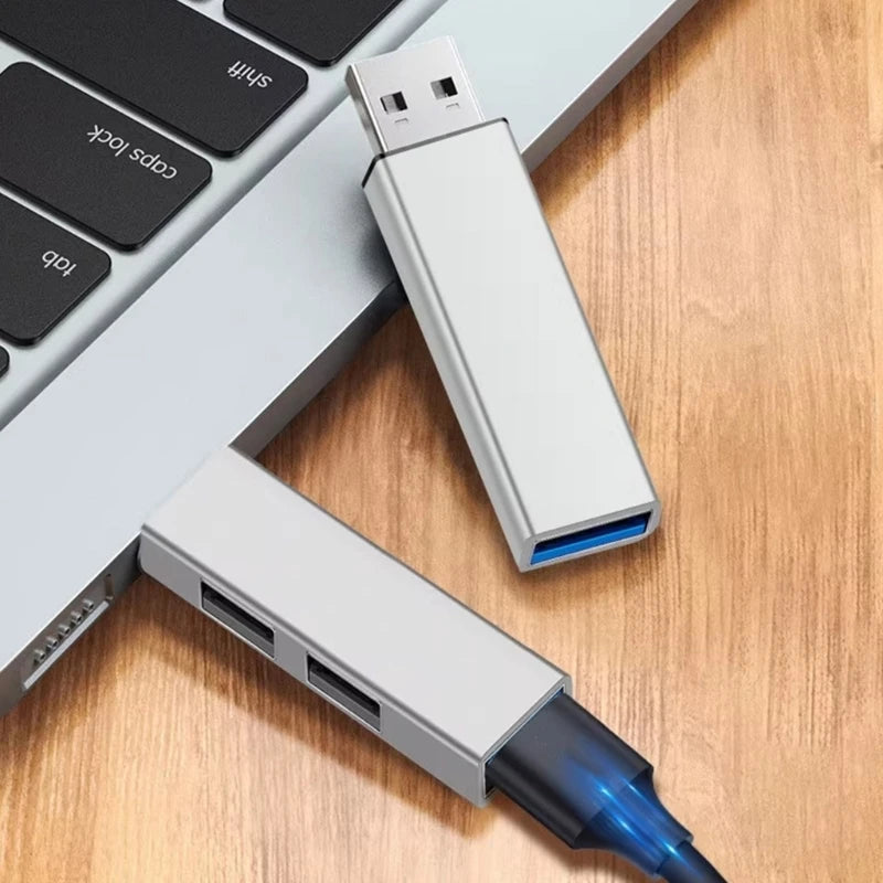 652F Convenient USB3 0 Hub USB C Expander Laptops Tablets Splitter Zpaxo