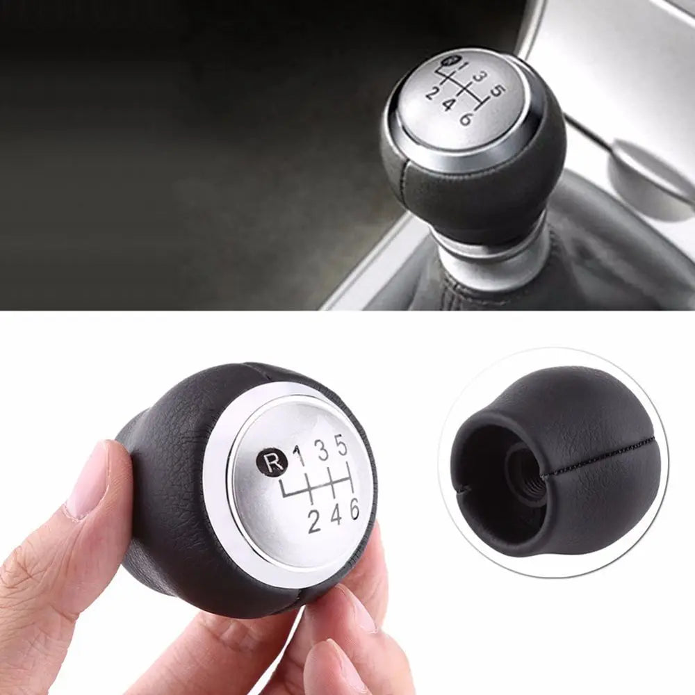 High Quality Black Car Shift Knob Gear Shift Knob Car Accessories Shift Knob Head 6 Speed Car Gear Knob Zpaxo
