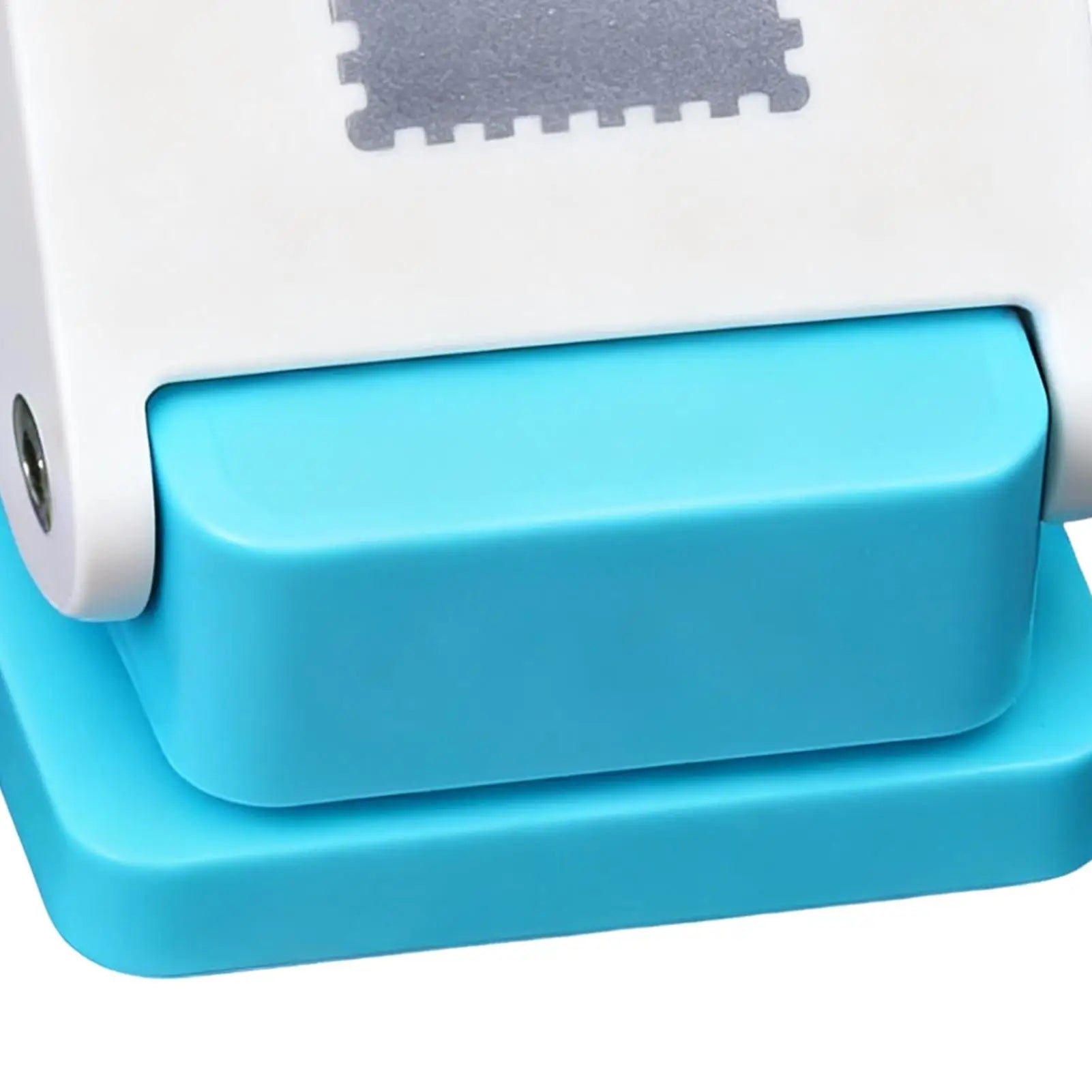 Rectangle Postage Stamp Punch Lever Action Craft Punch for Paper Crafting Scrapbooking Various Materials Punching Tool Zpaxo
