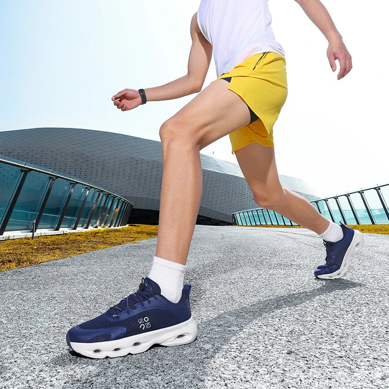 Men's Casual Sneakers Luxury Trainer Shoes Breathable Race Running