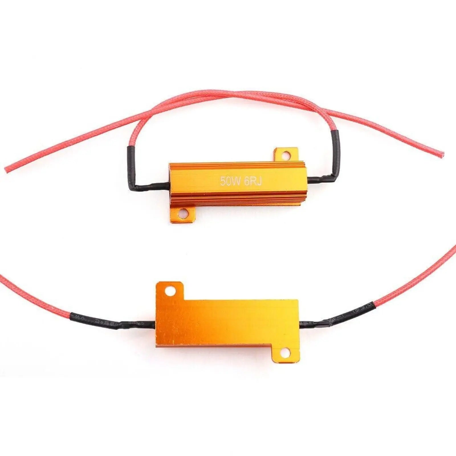 Load Resistors LED Light 50W 6RJ Wirewound Resistor Aluminum Shell