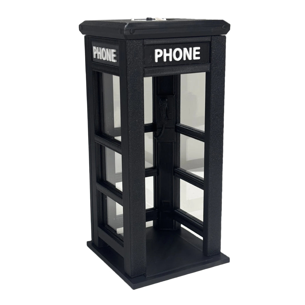 Mini Phone Booth Accent Light Decorative Classic Telephone Table Lamp