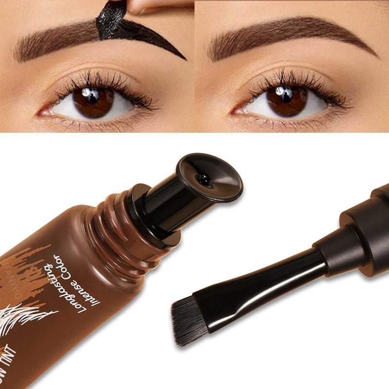 HANDAIYAN Semi-permanent Tattoo Peel Off Eyebrow Gel Tint Waterproof Zpaxo