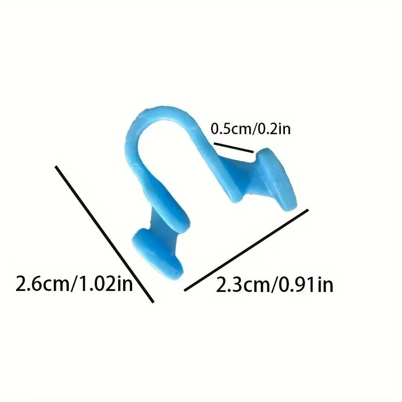 Anti-snoring Nose Clip Silicone Breathing Aid Swimmers Sleep Nasal