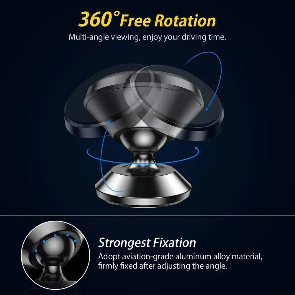 Magnetic Car Phone Holder – Universal Dashboard Mount Stand Car Phone Mount Zpaxo