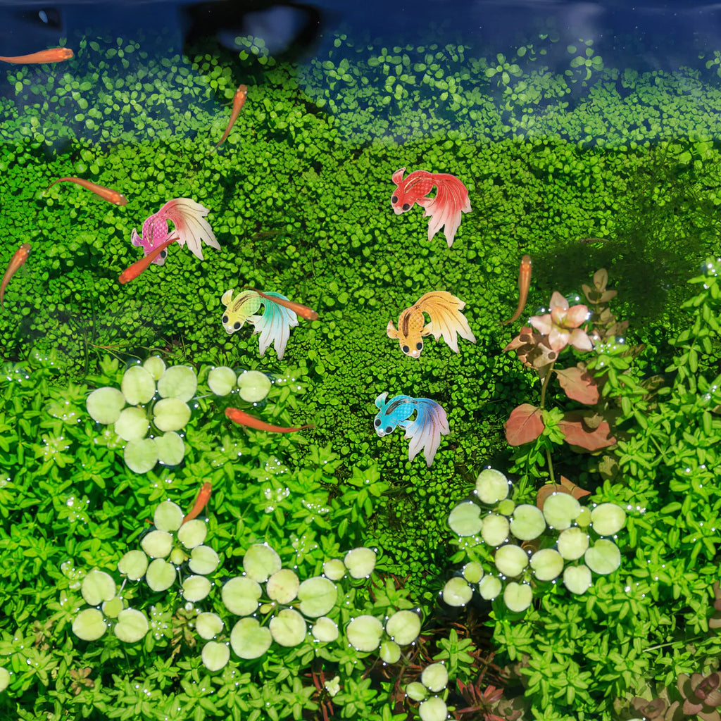 Mini Goldfish Decoration Fish Ornaments Lifelike Decor Micro