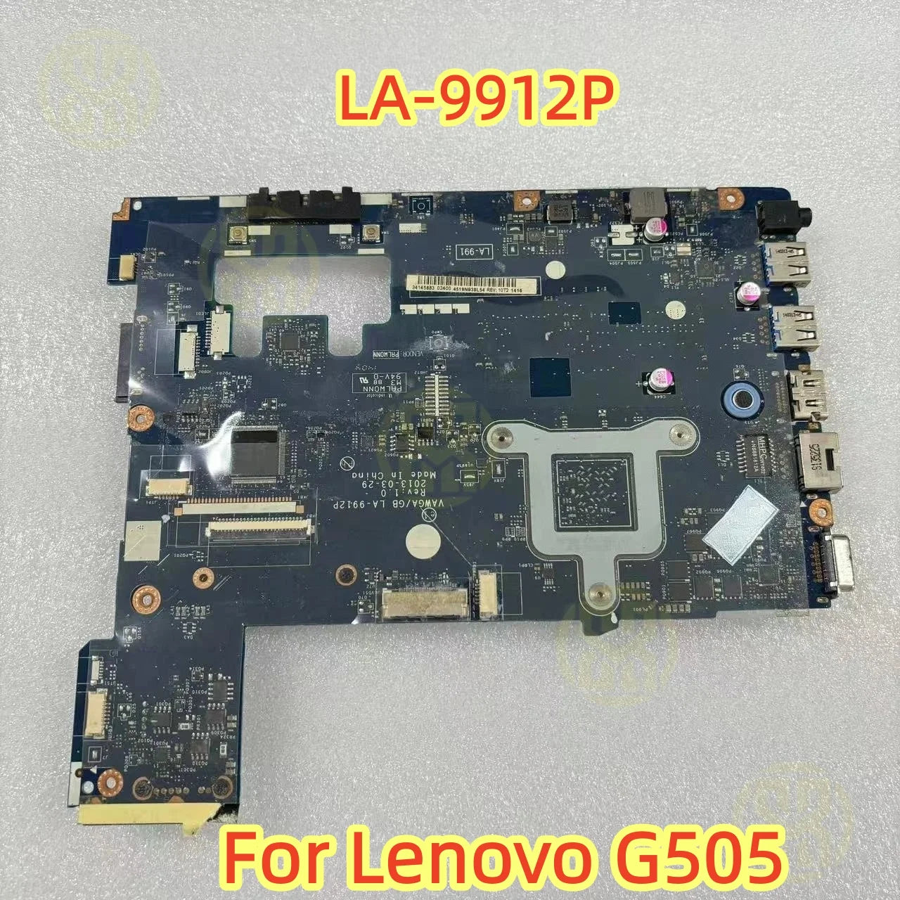 LA-9912P Lenovo G505 Laptop Motherboard E1-2100 CPU 100 Tested Ok