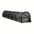 Collapsible Black Mesh Tunnel UV Protection Bird Insect Barrier