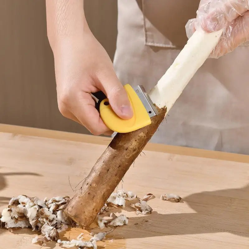 Peeler Tool Ginger Garlic Potato Yam Universal Vegetable Scraper Zpaxo