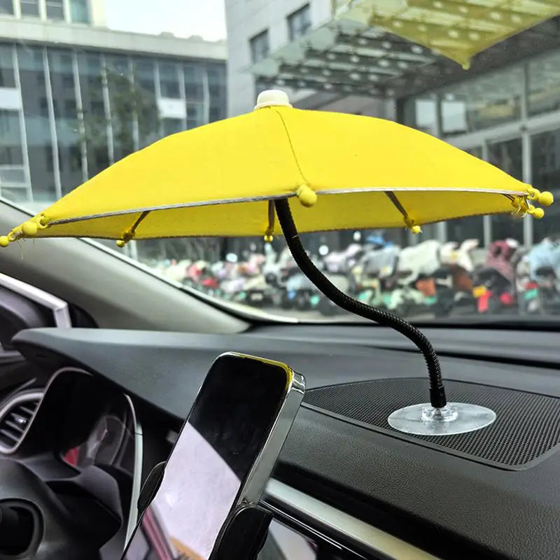 Car Phone Sunshade Umbrella – 360° Anti-Glare Clip Mount