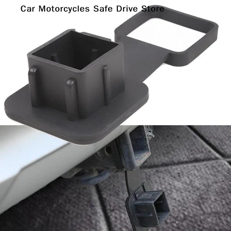M2-Inch Rubber Towing Hitch Covers Trailer Receiver Cover Dustproof