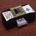 AUTOMATIC PLAYING CARDS SHUFFLER POKER CASINO ONE TWO DECK CARD Zpaxo Default Title