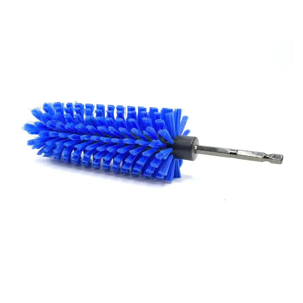 High-density Bristles Drill Brush No Scratches Round Bristle Wheel Zpaxo