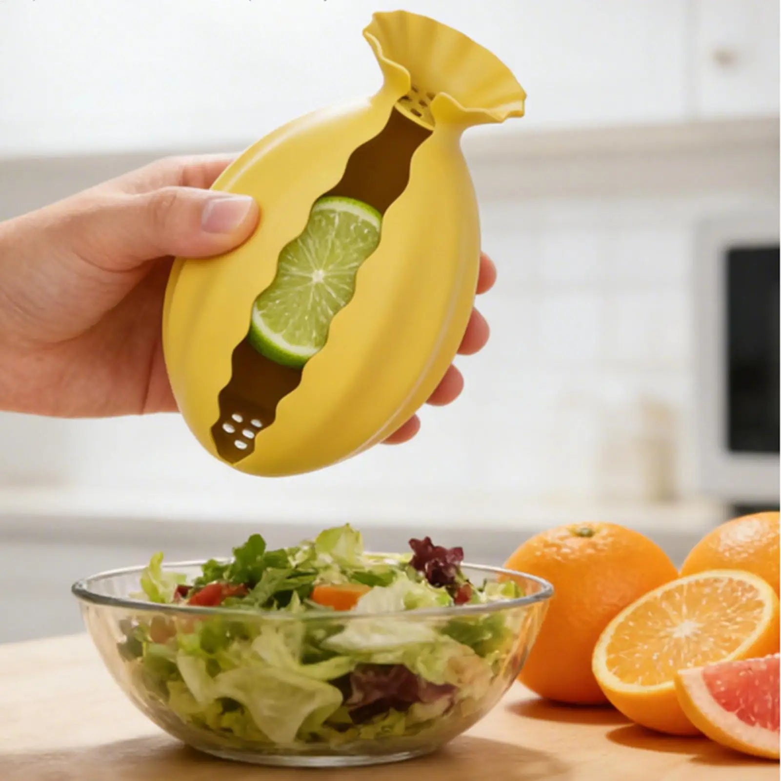 Lemon Squeezer Manual Handheld Silicone Anti-splash Seedless Juicer