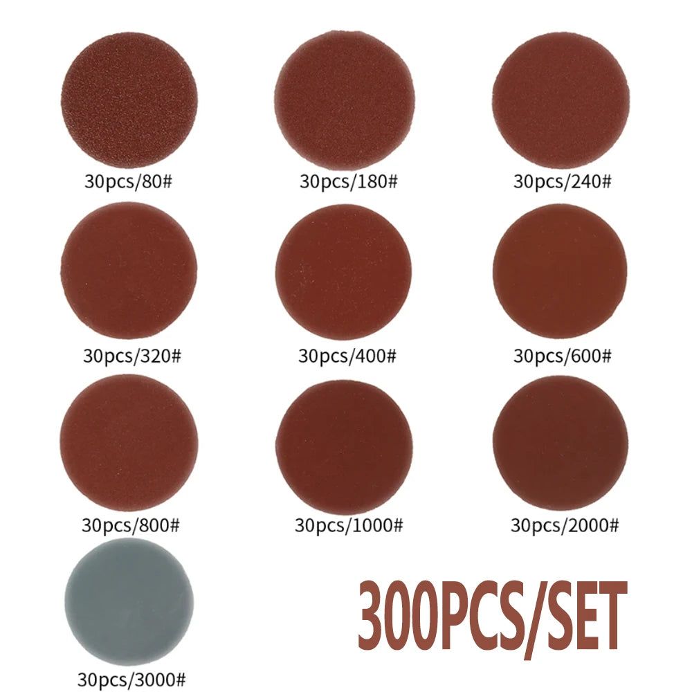 Sanding Discs Pads 60-3000 Grit Abrasive Polishing Pad Dremel Rotary