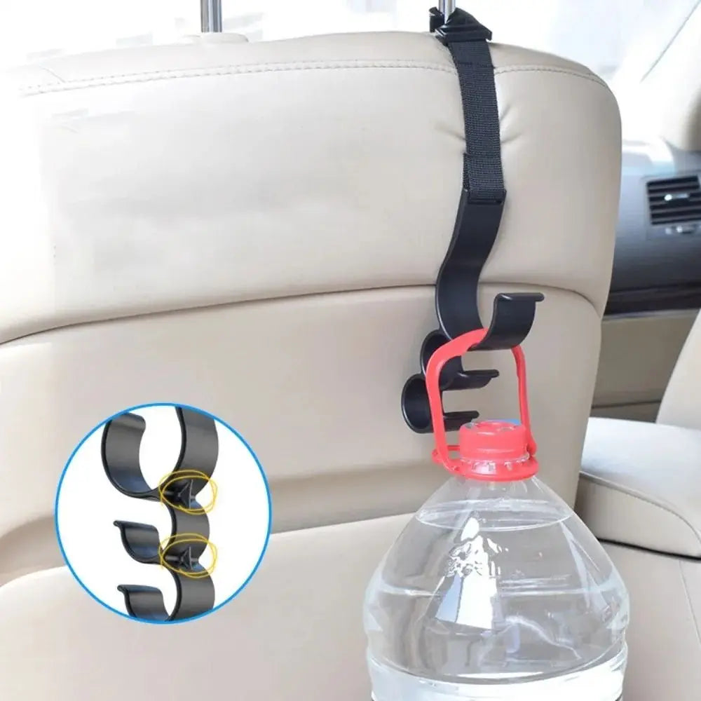 Universal Car Back Seat Hook Space Saving 3 Headrest Umbrella Holder Zpaxo