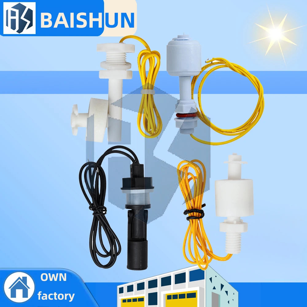 Water Level Float Switch Water Level Controller PP Float Switch Liquid Level Switch Water Level Switch Liquid Level Sensor Zpaxo