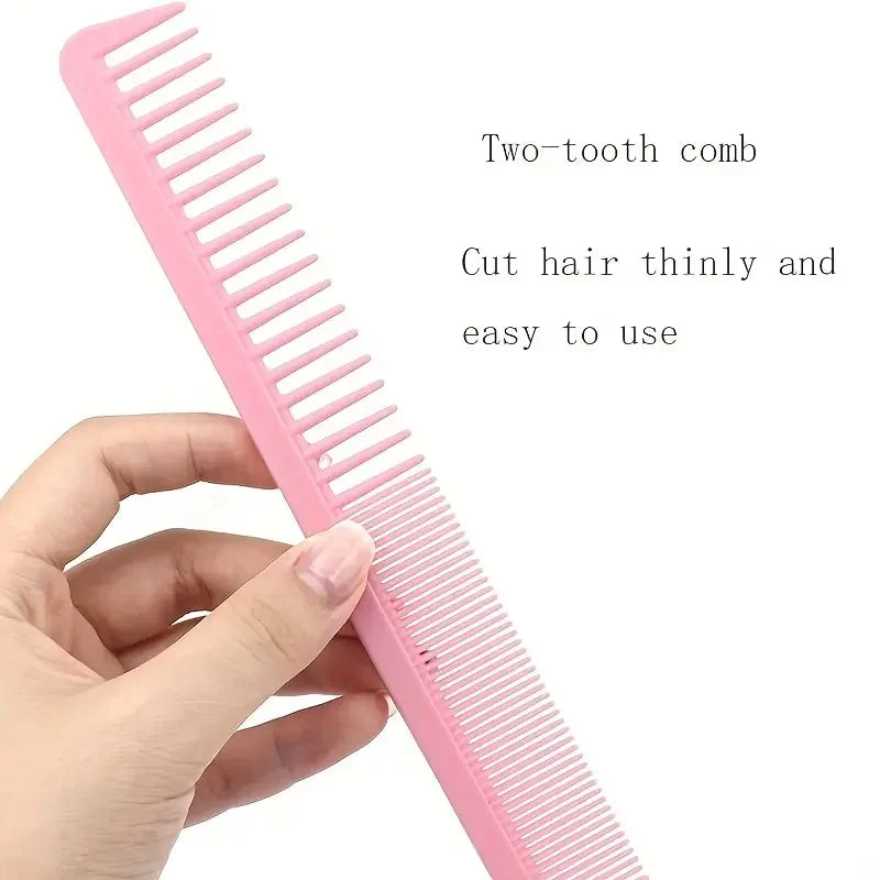 8-Piece Professional Hair Comb Set - High Quality Comb for All Hair Types and Style - Great for Barber Salon and Home Use, Travel Essentials Zpaxo