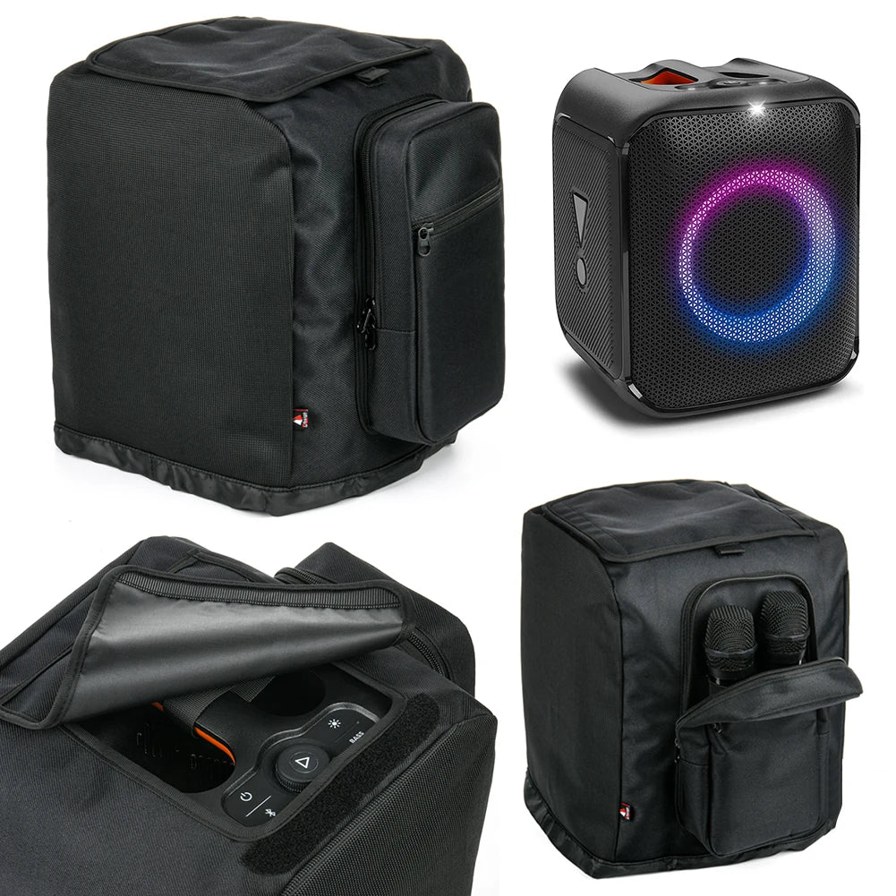 Portable Speaker Cover Elasticity Protective Dust Slip Sleeve Side
