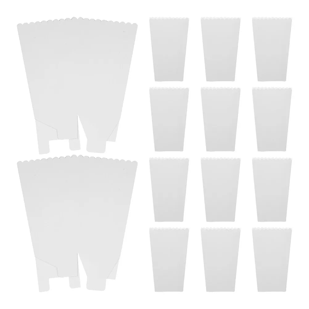 Food Takeout Boxes Small Popcorn Bucket Paper Bulk Party Movie Night