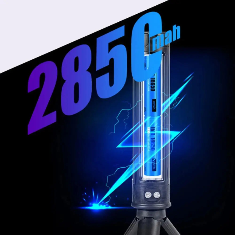 162 LED Emergency Floodlight Rechargeable 15 Modes Folding Work Lamp Zpaxo