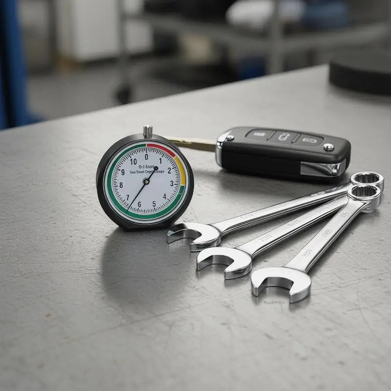 Tire Tread Depth Gauge – Accurate Stainless Steel Tyre Meter