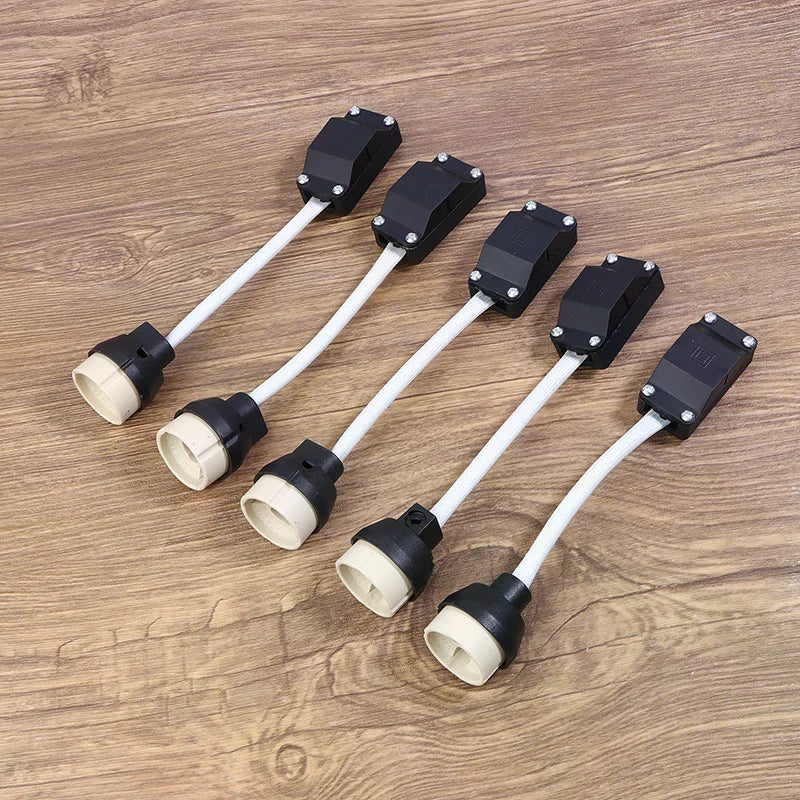 5Pcs GU10 Lamp Holder With Terminal Box Socket 2A 250V Ceramic Lamp Bases Connector For LED Light Halogen Bulbs Downlights Zpaxo