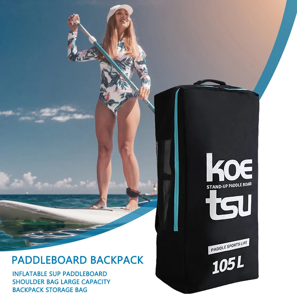 Portable Paddle Board Bag Carrier Large Capacity Inflatable Backpack