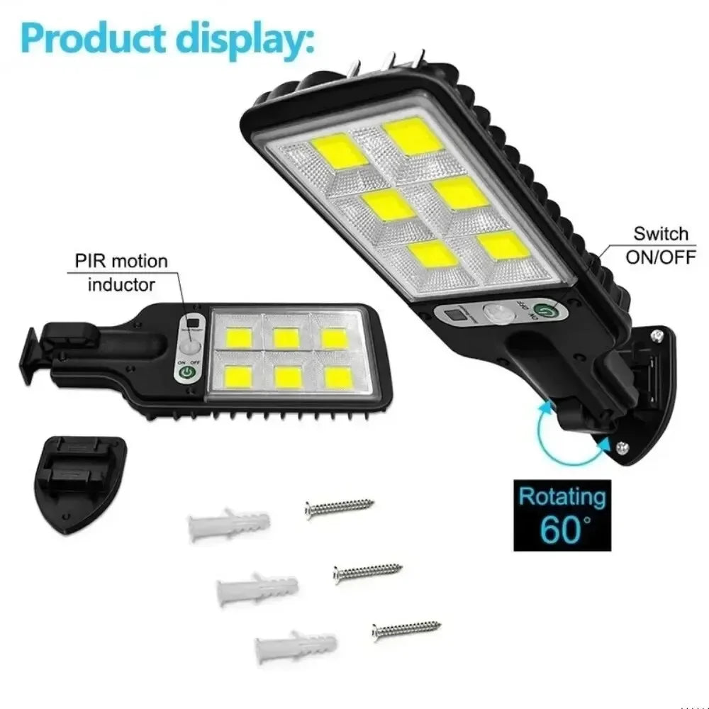 Solar LED Outdoor Wall Light with Motion Sensor | IP65