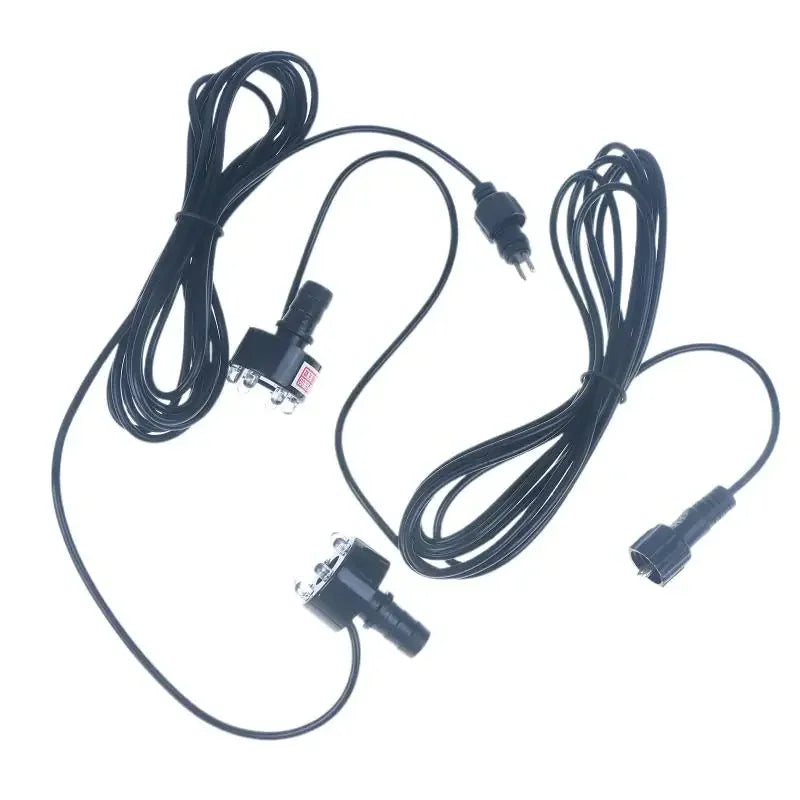 118.11in Underwater 6-LED Light Ring For Fountain Fish Pond Water Garden AC Adapter Warm White/White Fountain Light Ornament Zpaxo