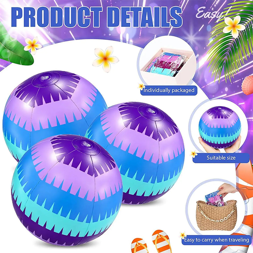 Beach Balls Pool Inflatable Outdoor Toy Party Ball Kids Boys Girls Zpaxo