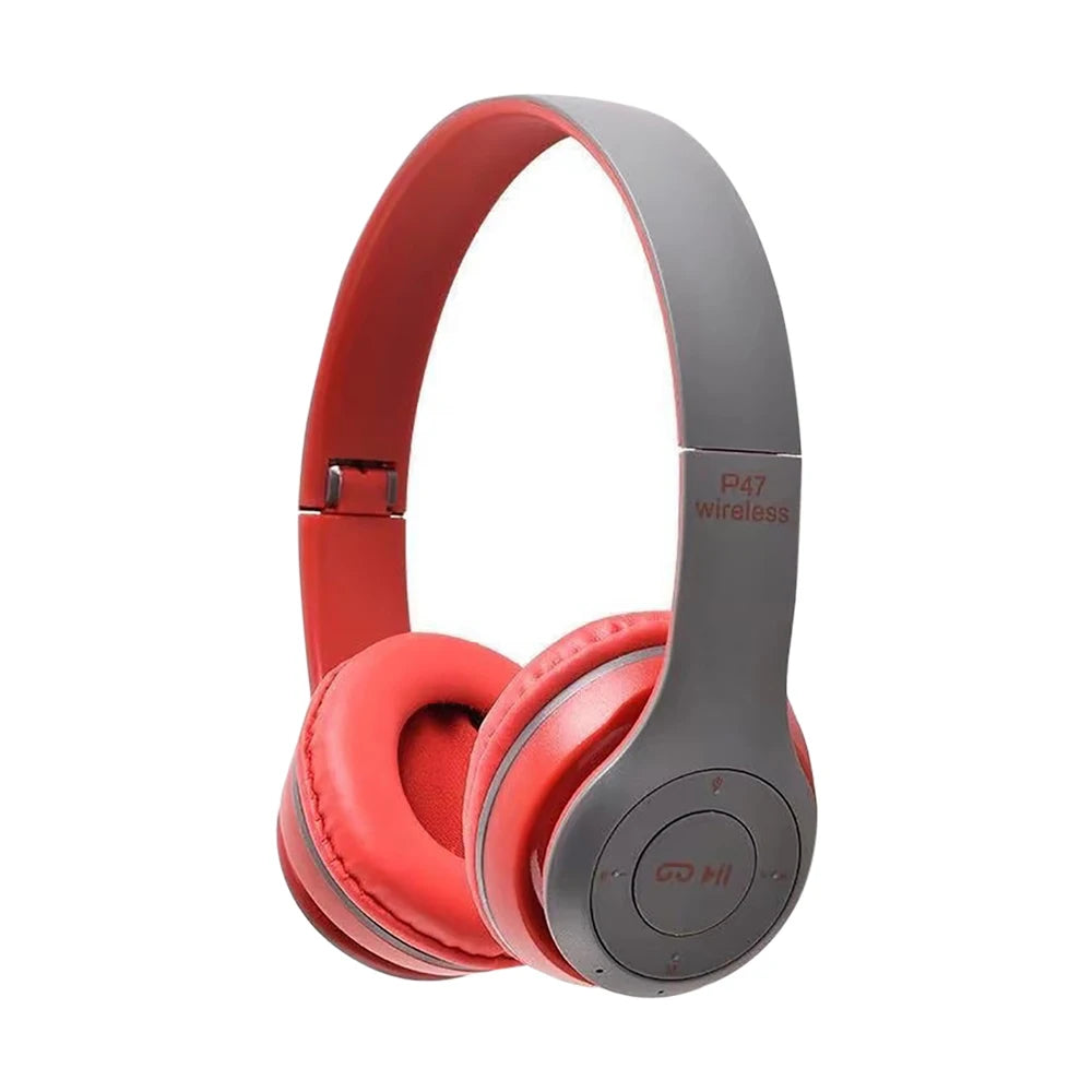 TWS Wireless Bluetooth 5.3 Headphones Over Ear HIFI Stereo Headsets Noise Reduction Sports Gaming Earphone Music Player With Mic Zpaxo