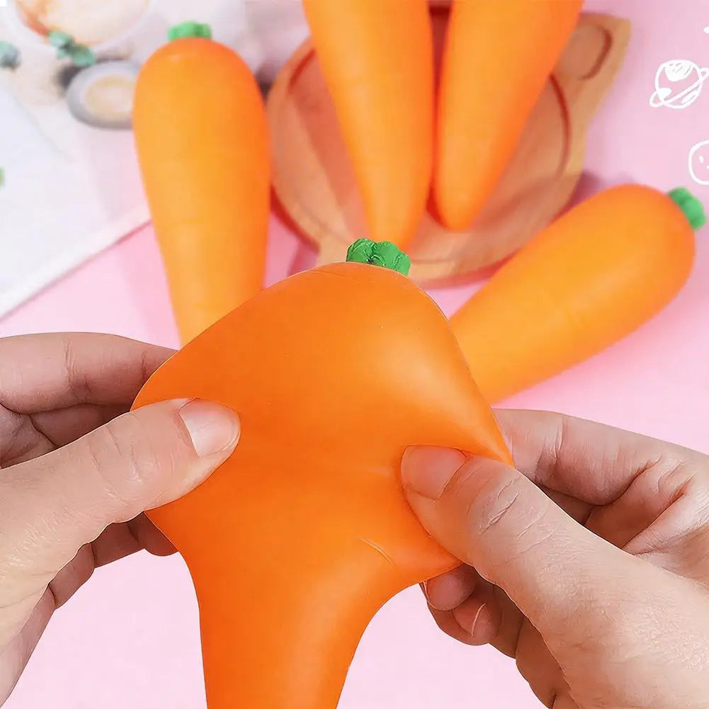 Dumpling Squishy Games Sausage Carrot Vegetable Giant Stress Toy Sensory Fun For Kids Teens & Adults Skateboard Squish Dumplings Zpaxo