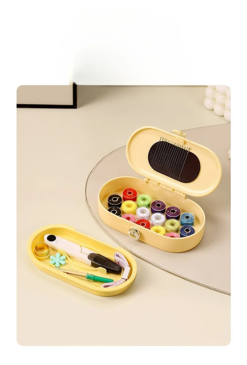 Dopamine new magnetic needle and thread box for home use high-quality and good dormitory home sewing set storage box Zpaxo