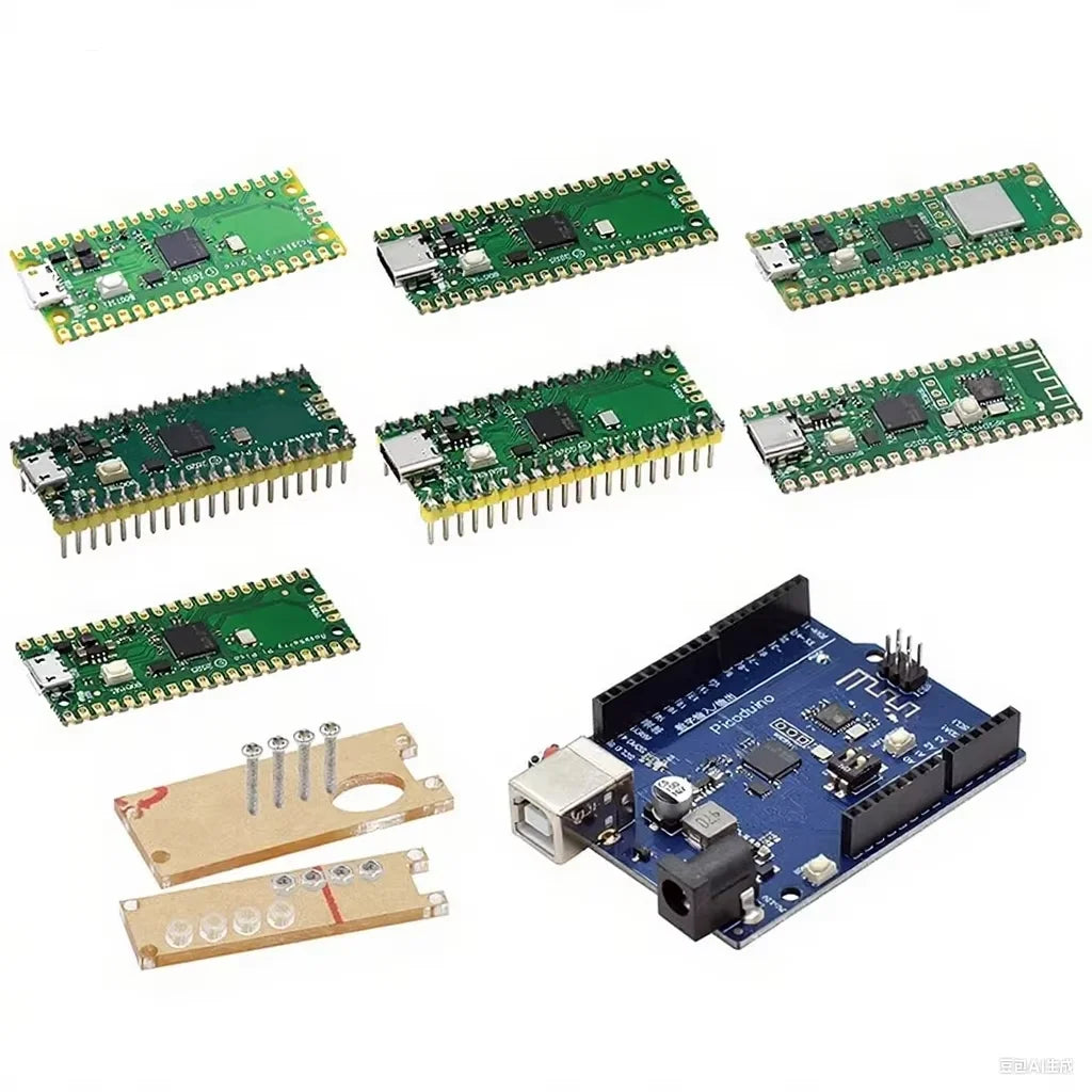 Development Board Compatible Raspberry Pi Pico Supports Python Dual Zpaxo