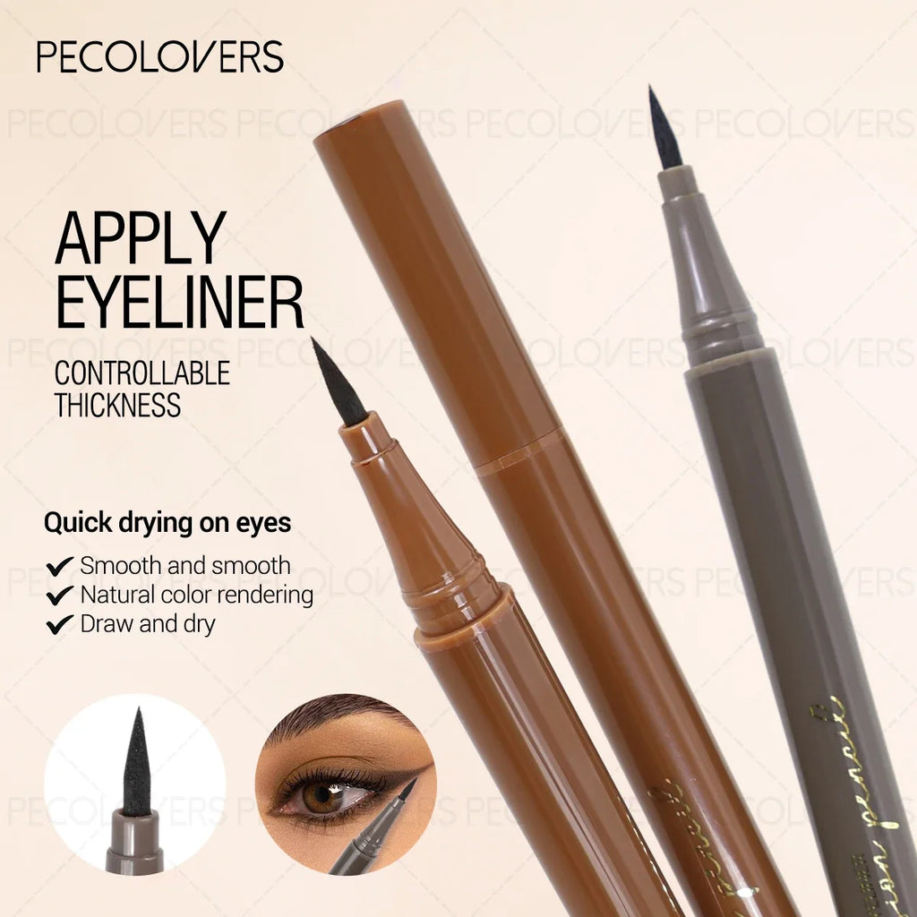 Quick Dry lack Liquid Eyeliner Matte Waterproof Long-lasting BSmudge-Proof Eyeliner Pencil Natural Beauty Natural Eye Makeup Zpaxo