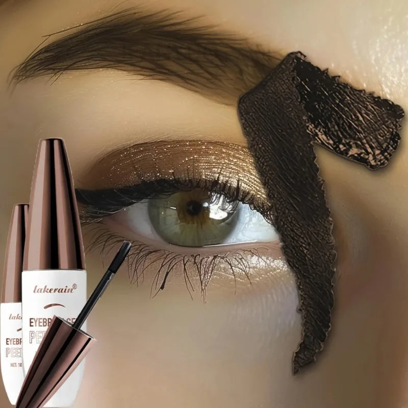 Tattoo Eyebrow Gel Waterproof Easy Peel Off Liquid Semi-permanent