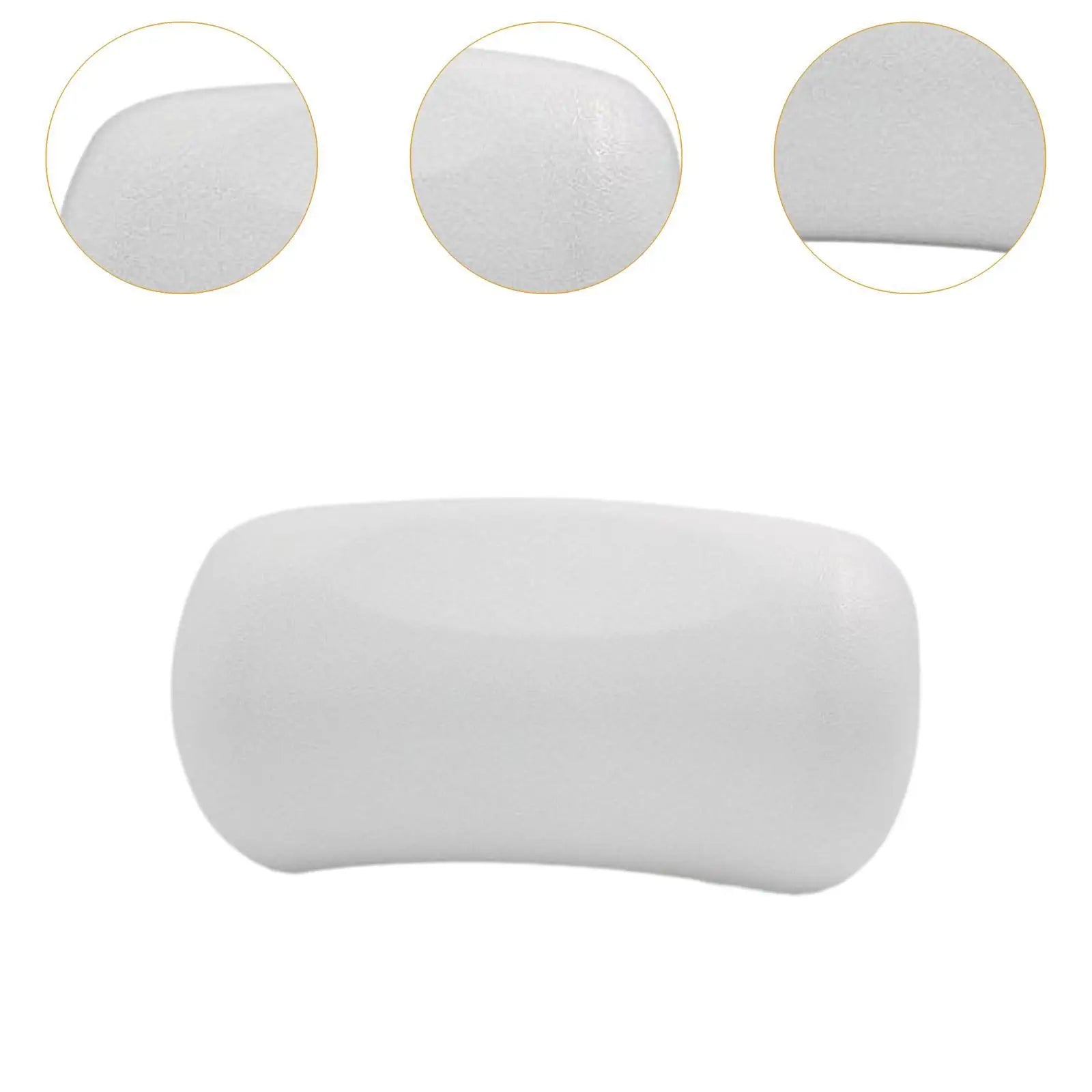 Bathtub Pillow Extra SPA Thick Ergonomic Headrest Soft Bath Pillow for Tub for Head Bathroom Essentials Neck Hot Tubs Shoulder Zpaxo