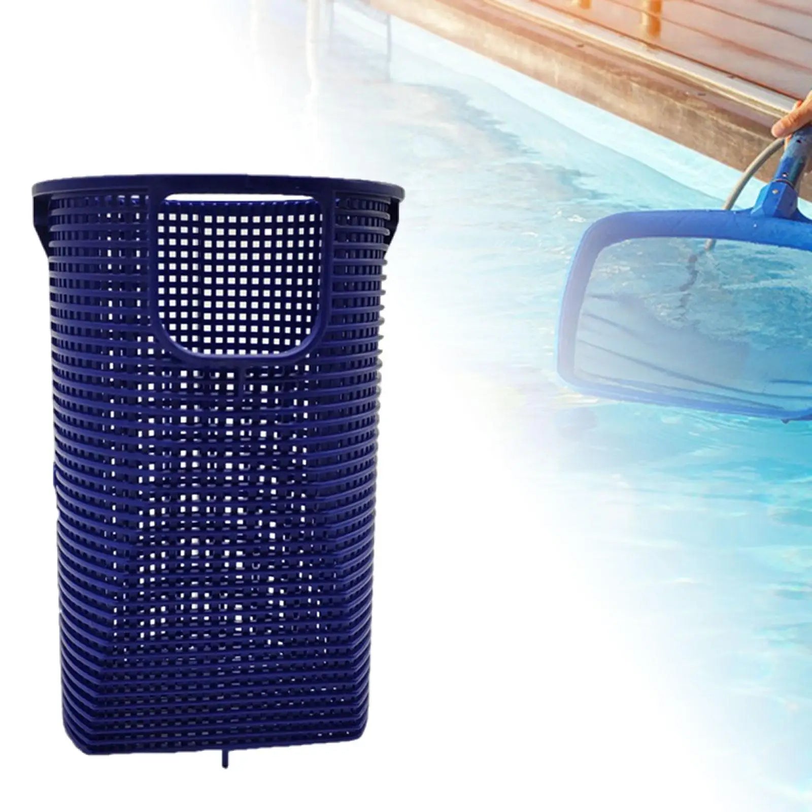 Pool Strainer Basket Prevent Pipeline Clogging Replacement Parts Fine Mesh for Floating Debris Pool SPA Accessories Parts Zpaxo