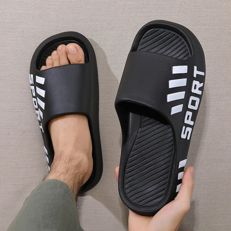 Summer Fashion Slippers Men Indoor Outdoor Sandals Beach Flip Flop