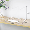 Desktop Iron Bracket Jewelry Showcase Rack Earring Necklace Hair Zpaxo A1