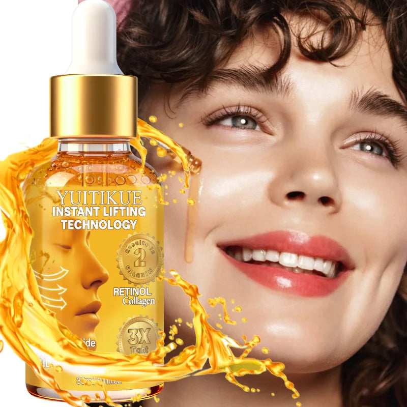 Liquid Gold Face Oil – Retinol, Collagen & Hyaluronic Acid Serum Face Serum Oil Zpaxo Default Title
