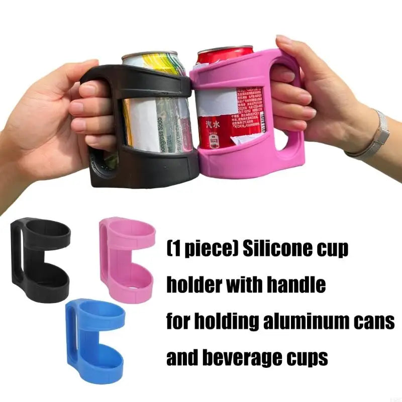 Insulated Silicone Can Sleeve Comfortable Handle Nontoxic Materials