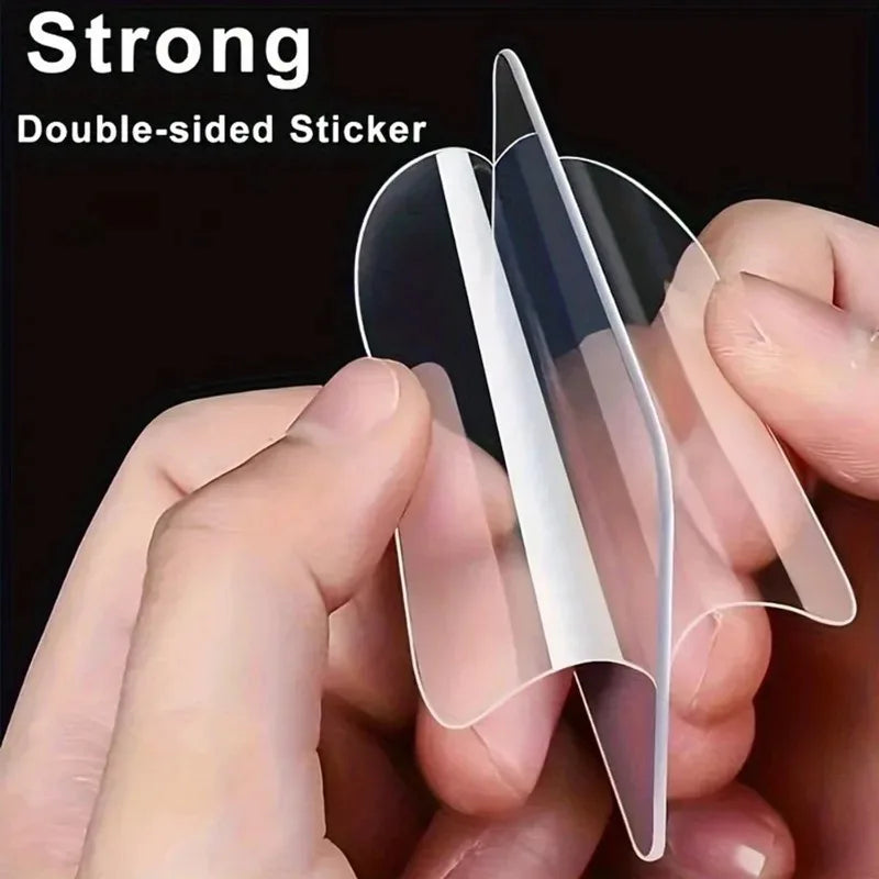 Extra Strong Self-adhesive Double Sided Tape for Wall Decoration Panels Square Wall Stickers Patch for Home Bathroom Seamless Zpaxo