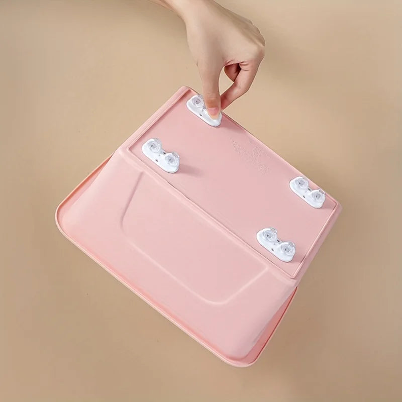 Mini Caster Pulley Storage Box Universal Silent No Scratches Zpaxo