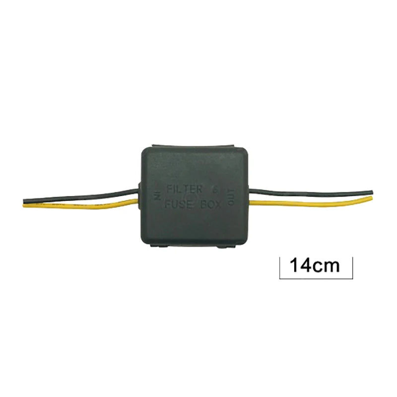 Vehicle Power Filter Radio Interference Eliminator Relay Capacitor Zpaxo